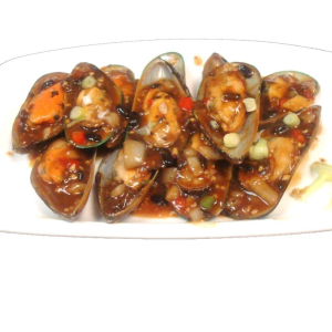 86. New Zealand Mussel with Black Bean Sauce 豉汁青口