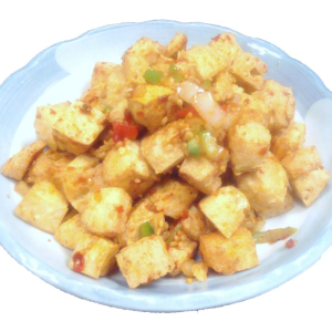 153. Deep Fried Bean Curd with Spicy Salt 椒鹽炸豆腐
