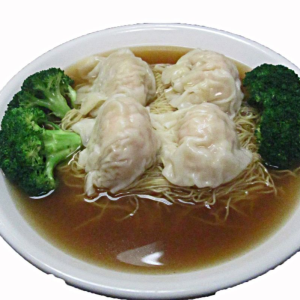 307. Shrimp Wonton Rice Noodle Soup 鲜蝦云吞湯河粉