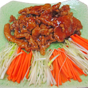 402. General Tao&rsquo;s Beef with Pancake Wraps 左宗棠牛肉卷餅