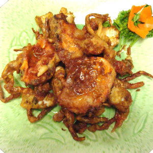 95. Deep Fried Soft Shell Crab with Spicy Salt 椒鹽軟壳蟹