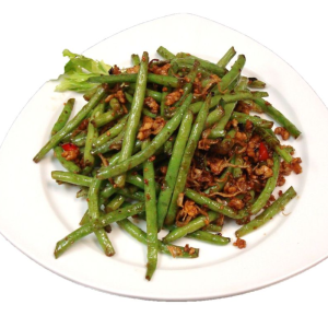 111. Chicken & Chinese Icefish with Green Beans 豆鼓银魚四季豆