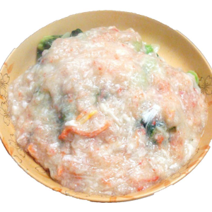 107. Vegetables with Crab Meat Sauce 蟹肉扒時蔬