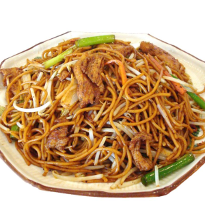 290. Pan Fried Spaghetti with Beef 干炒牛肉意粉