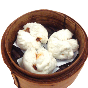 16. BBQ Pork Rice Bun 蜜汁叉燒飽