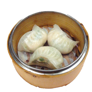 3. Steamed Shrimp & Chive Dumpling 韮菜餃