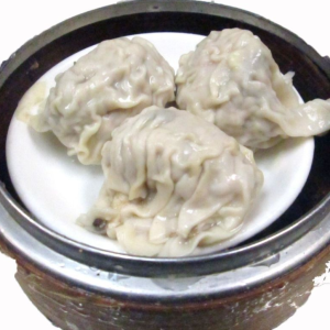 1. Steamed Pork Vegetable Dumpling 菜肉餃