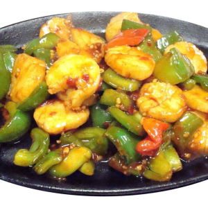 205. Szechuan Scallop on Sizzling Hot Plate 鐵板四川帶子