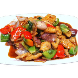 251. Spicy Basil Chicken 香辣九層塔炒雞片
