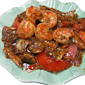 235. Sardines & Shrimp with Sambal Sauce 參巴沙丁鱼虾球
