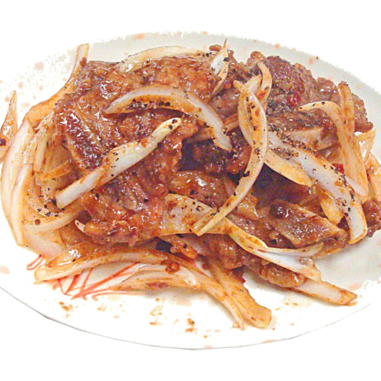 187. Beef Ribs with Black Pepper 干黑椒爆牛仔骨