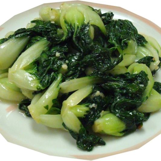 140. Baby Bok Choy with Garlic Sauce 蒜茸炒白菜苗