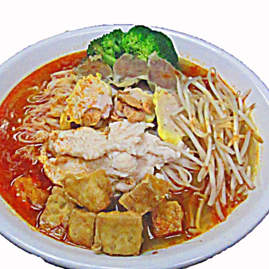305. Asia Curry Rice Noodle Soup 咖喱湯河粉