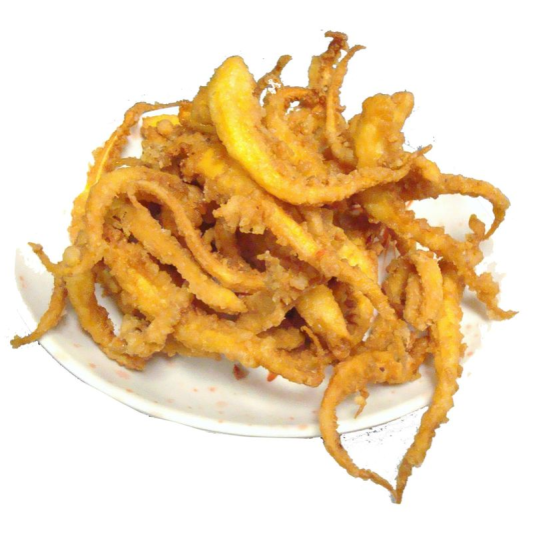 25. Deep Fried Squid Tail 五香魷魚鬚