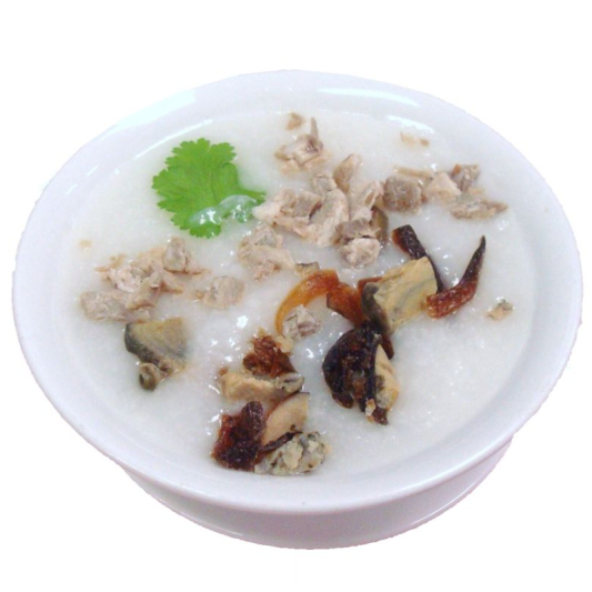 20. Marinated Duck Egg with Pork Congee (Small) 皮蛋瘦肉粥