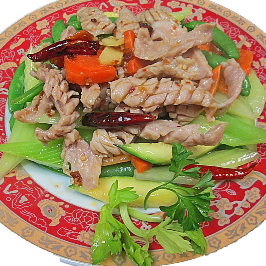 164. Stir Fried Pig's Stomach with XO Sauce XO醬爆肚尖