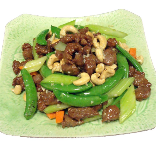 193. Pan Fried Beef Tenderloin with Cashew Nuts 腰果牛柳粒