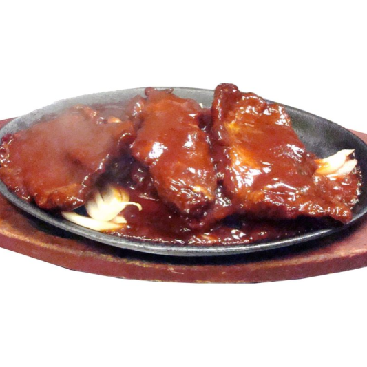 196. Mignon Steak in Chinese Style 鐵板中式牛柳