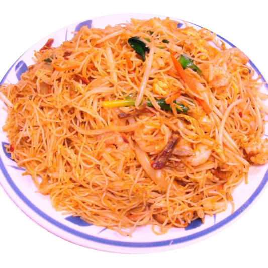 287. Fried Vermicelli with Sweet & Sour Sauce Shrimp & Pork 夏門炒米粉