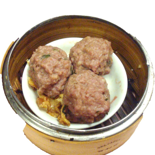 6. Steamed Beef Ball with Bean Curd Sheet 山竹牛肉