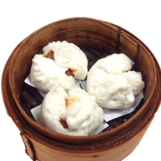 16. BBQ Pork Rice Bun 蜜汁叉燒飽