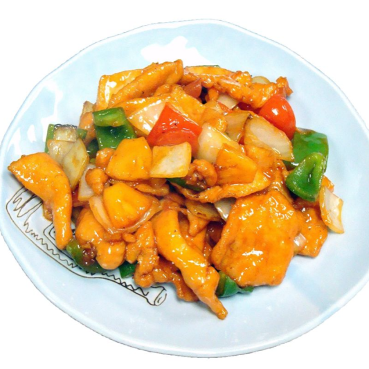 176. Chicken with Young Ginger 紫羅雞片