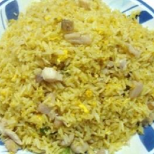 266. Chicken & Salted Fish Fried Rice 鹹魚雞粒炒飯