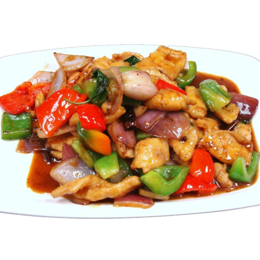251. Spicy Basil Chicken 香辣九層塔炒雞片