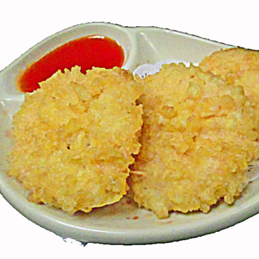 26. Crispy Shrimp Cake 日式炸蝦餅