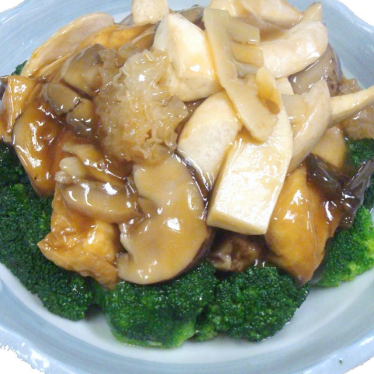 149. Stir Fried Mixed Vegetables Treasure Tofu 羅漢上素豆腐