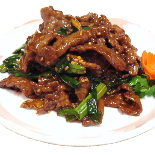 191. Beef with Ginger & Green Onion 薑蔥爆牛肉