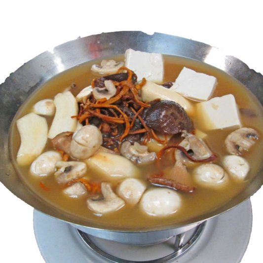 227. Mixed Mushrooms with Tofu in Wok 锅仔虫草花什菌豆腐