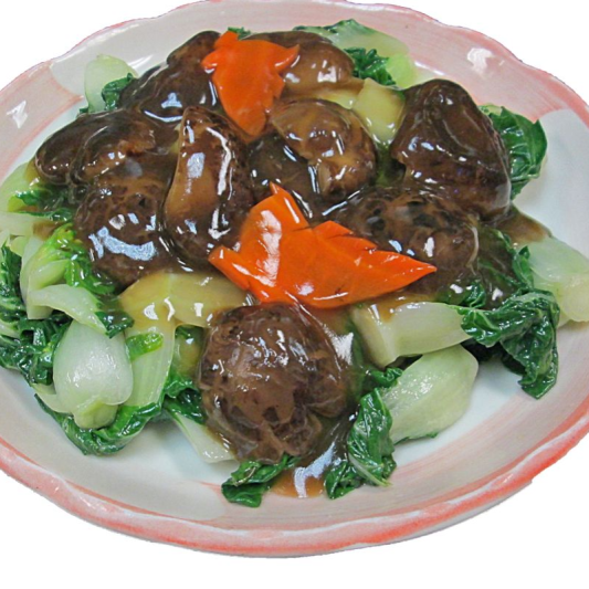 145. Baby Bok Choy with Chinese Mushroom 冬茹扒白菜苗