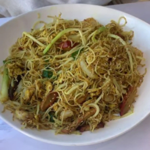 Singapore Style Rice Noodles