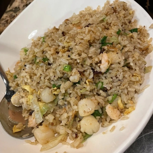 Seafood Fried Rice with XO Sauce