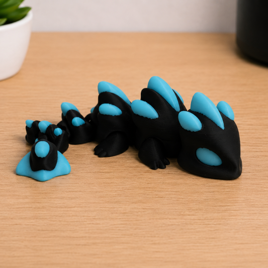 Glow-in-the-Dark Mini Dragon