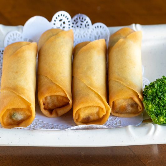 Vegetable Egg Rolls (4 pcs)