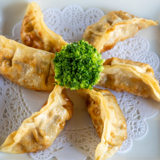 Vegetable & Chicken Potsticker (6 pcs)