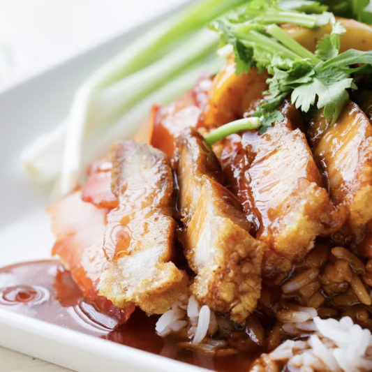 106. Honey Garlic Spareribs