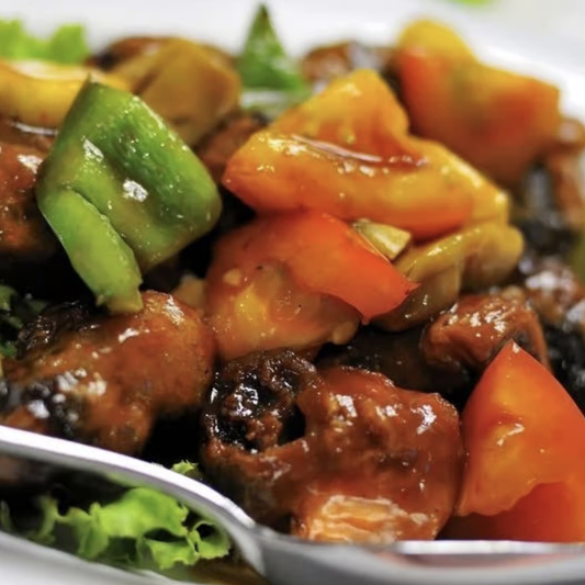 62. BBQ Pork Chop Suey