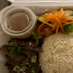 Grilled Beef with Rice (Kid's Meal)