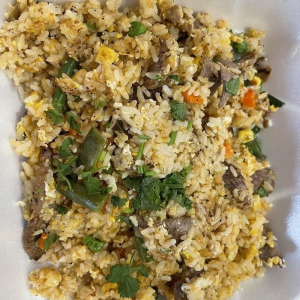 Shaking Beef Fried Rice