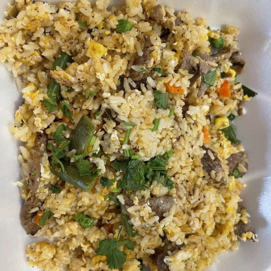 Shaking Beef Fried Rice