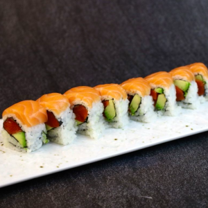 Double Salmon Roll (10 pcs)