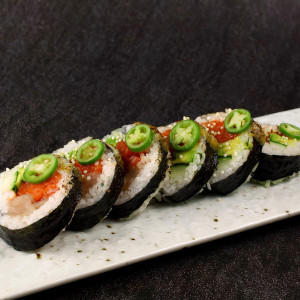 Aburi Futomaki Roll (6 pcs)