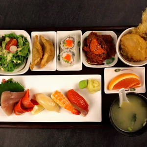 Sashimi & Sushi Teishoku