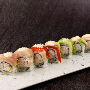 Rainbow Roll (10 pcs)