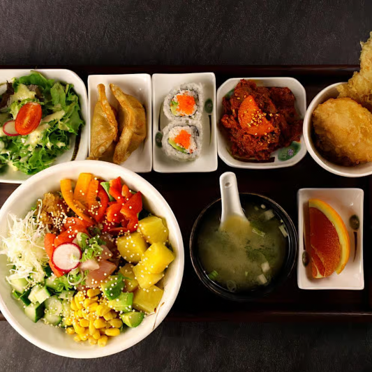 Hawaiian Poke Teishoku