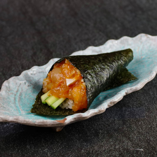 Spicy Salmon Hand Roll