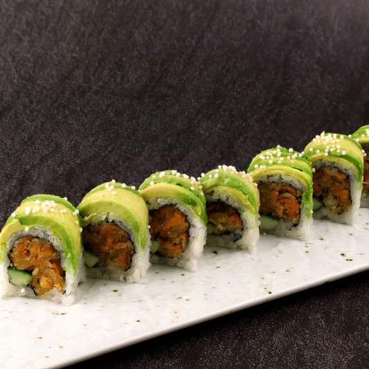 Veggie Caterpillar Roll (10 pcs)